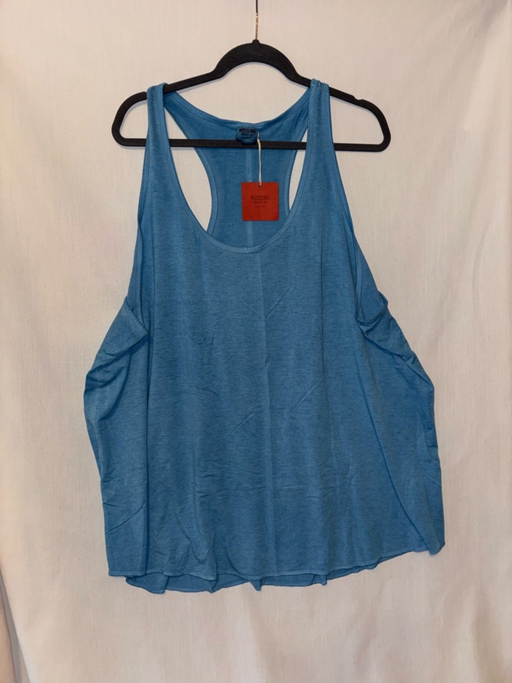 NWT “April Sky Blue” 3X Racerback Tank Top